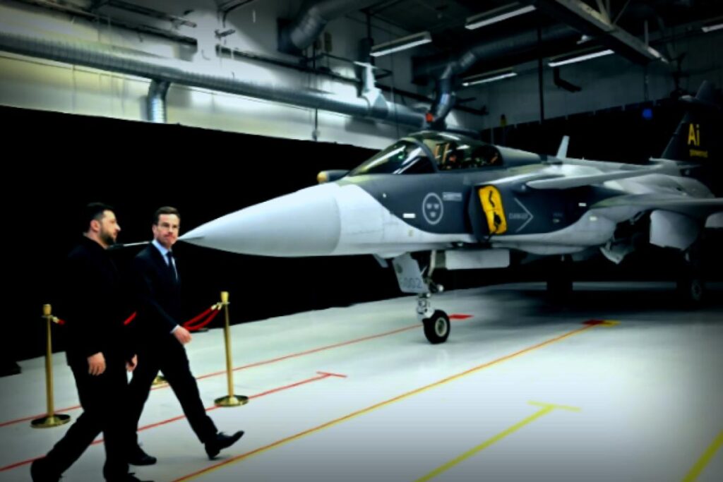 Ukraine könnte bis zu 150 schwedische Gripen-Jets kaufen