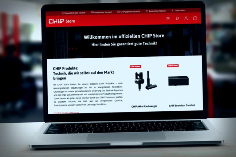 CHIP startet neuen Online-Shop für Technikprodukte