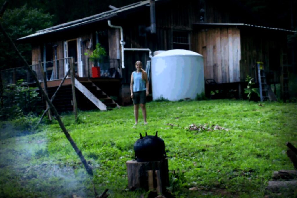 Das Leben in einer Hütte: 10 Jahre im Wald