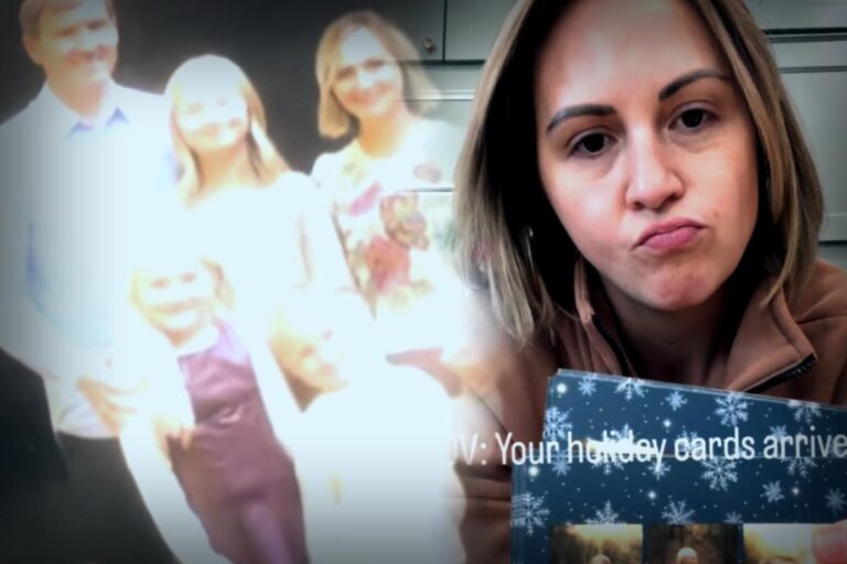 Weihnachtskarten-Fail: Mutter aus Indianapolis sorgt für Lacher mit peinlichem Fehler
