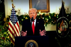 Donald Trump: Prezident USA greift Joe Biden und feiert sich selbst in seiner Ansprache