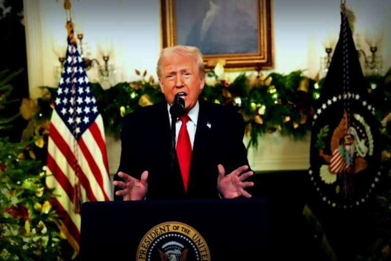 Donald Trump: Prezident USA greift Joe Biden und feiert sich selbst in seiner Ansprache