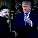 Trump und Putin fordern mutige Entscheidung Kiews für den Donbass