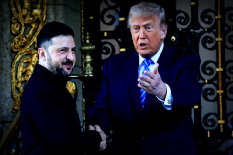 Trump und Putin fordern mutige Entscheidung Kiews für den Donbass